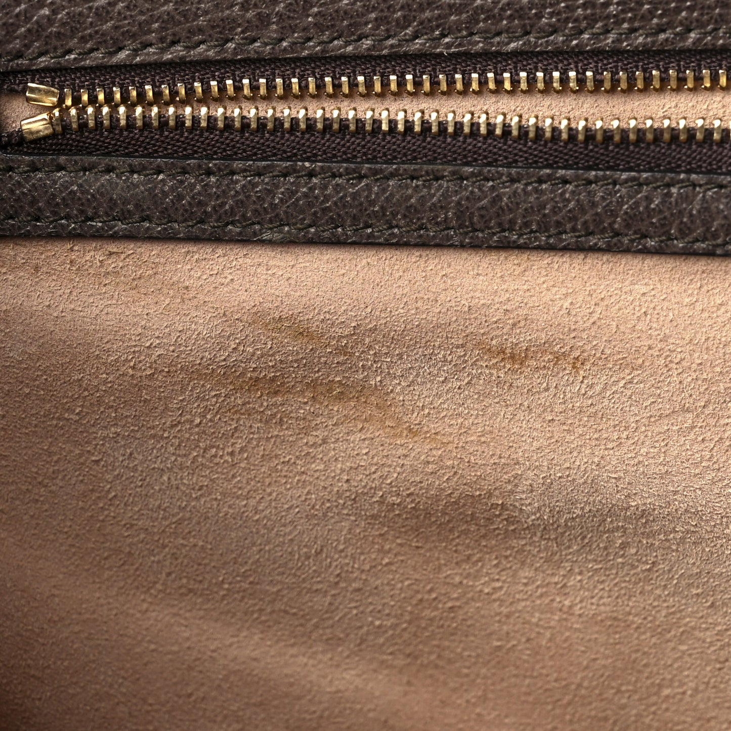 GG Supreme Monogram Web Ophidia Vertical Tote Brown