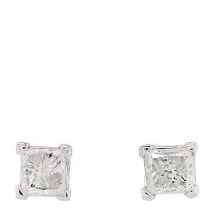 Parker & West by FASHIONPHILE PARKER & WEST BY FASHIONPHILE 14K White Gold Diamond 3.75ctw  Earrings 1 of 5