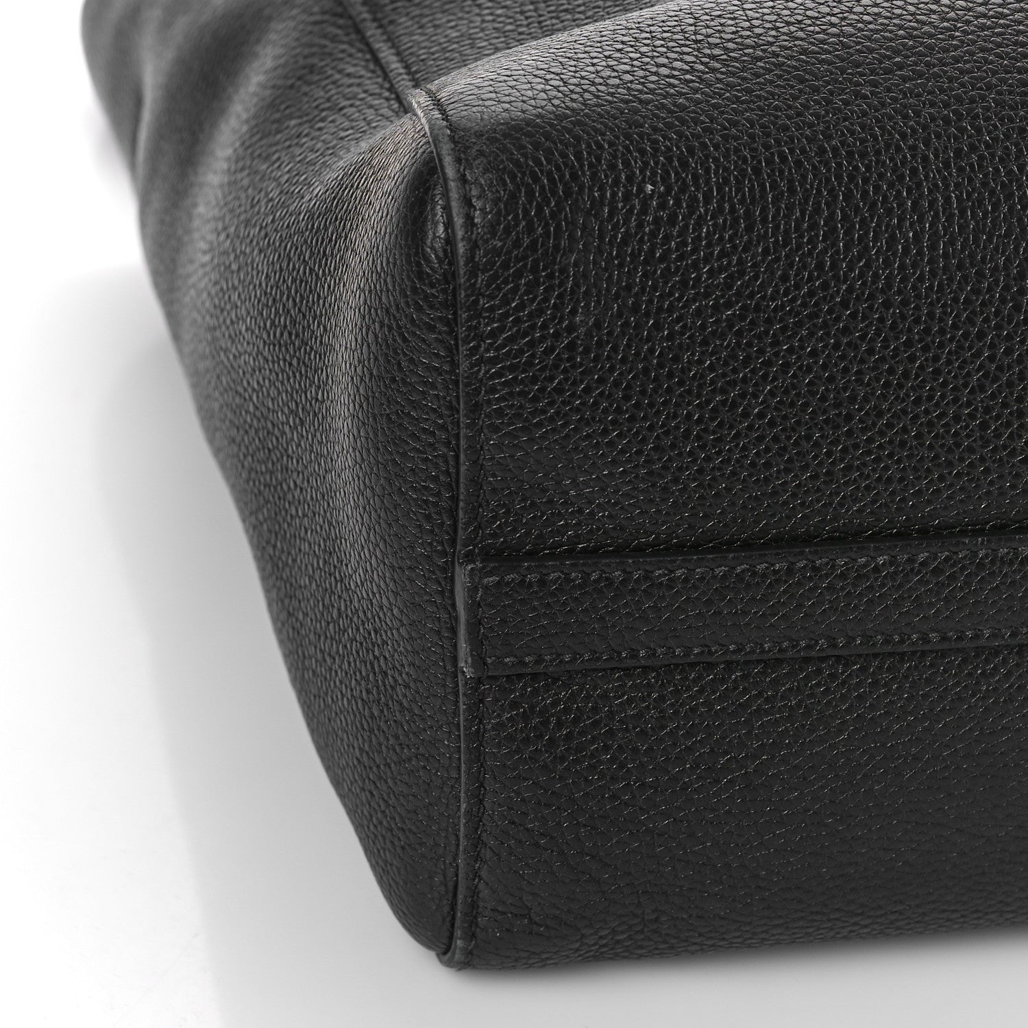 Prada Vitello Daino Shopping Tote Black 6 of 7
