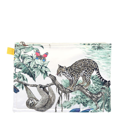 Hermes Toile Flat Equateur Trousse GM 1 of 11