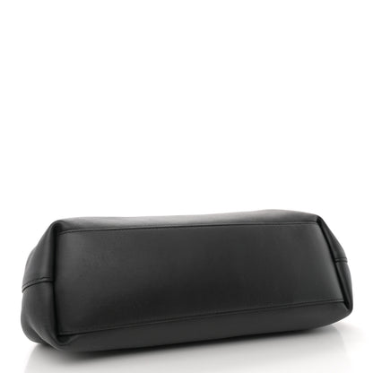 Bottega Veneta Calfskin Medium The Point Triangle Bag Black 4 of 11