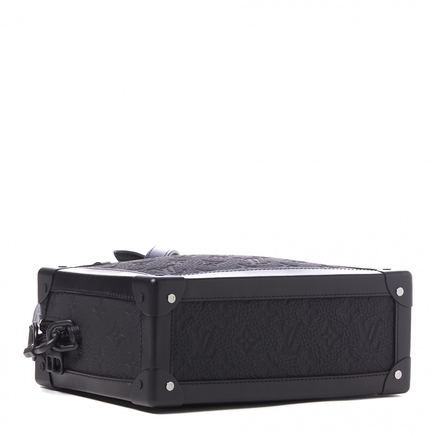 Louis Vuitton Taurillon Monogram Soft Trunk Black 3 of 7