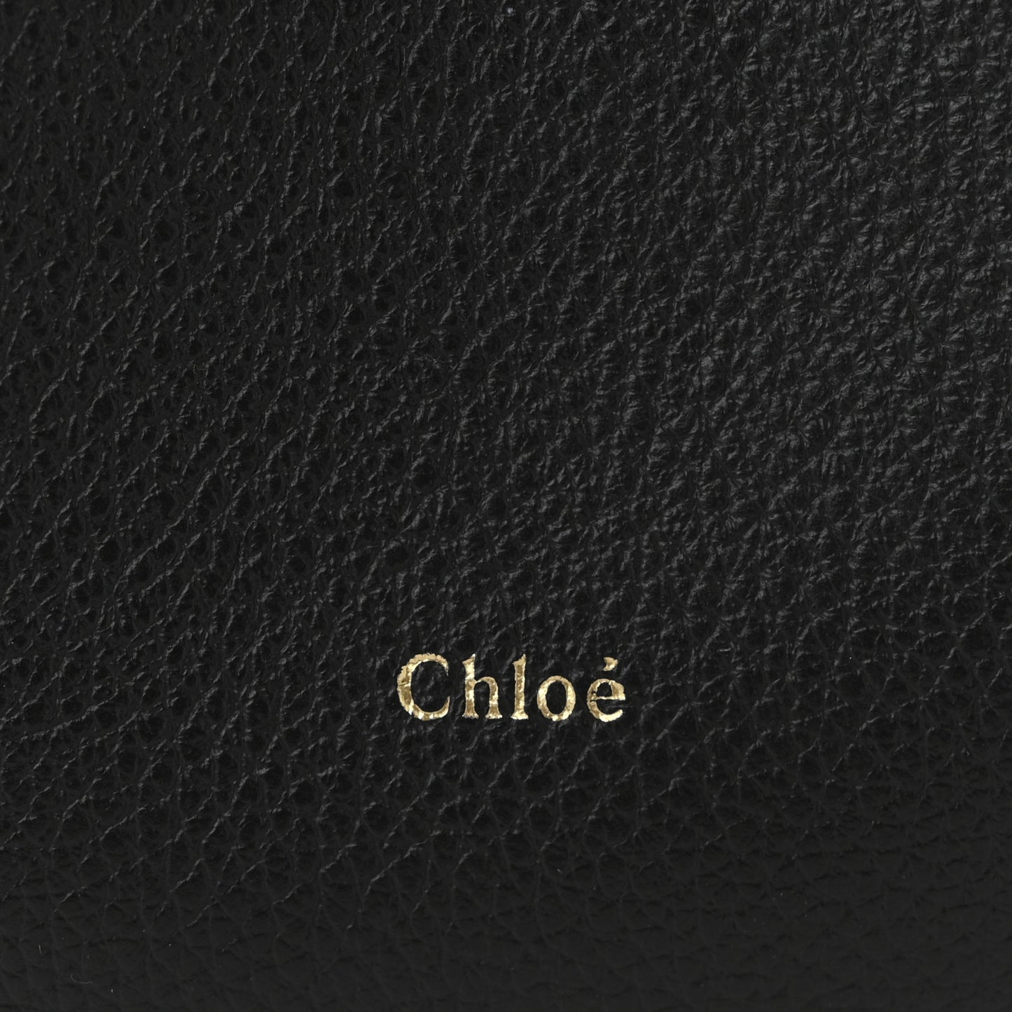 Grained Calfskin Marcie Bucket Bag Black
