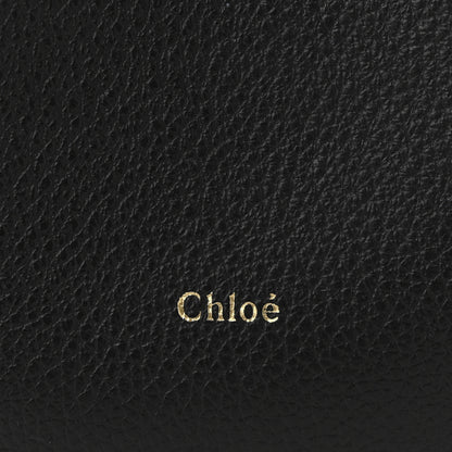 Chloe Grained Calfskin Marcie Bucket Bag Black 6 of 10