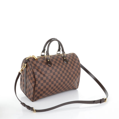 Louis Vuitton Damier Ebene Speedy Bandouliere 35 3 of 8