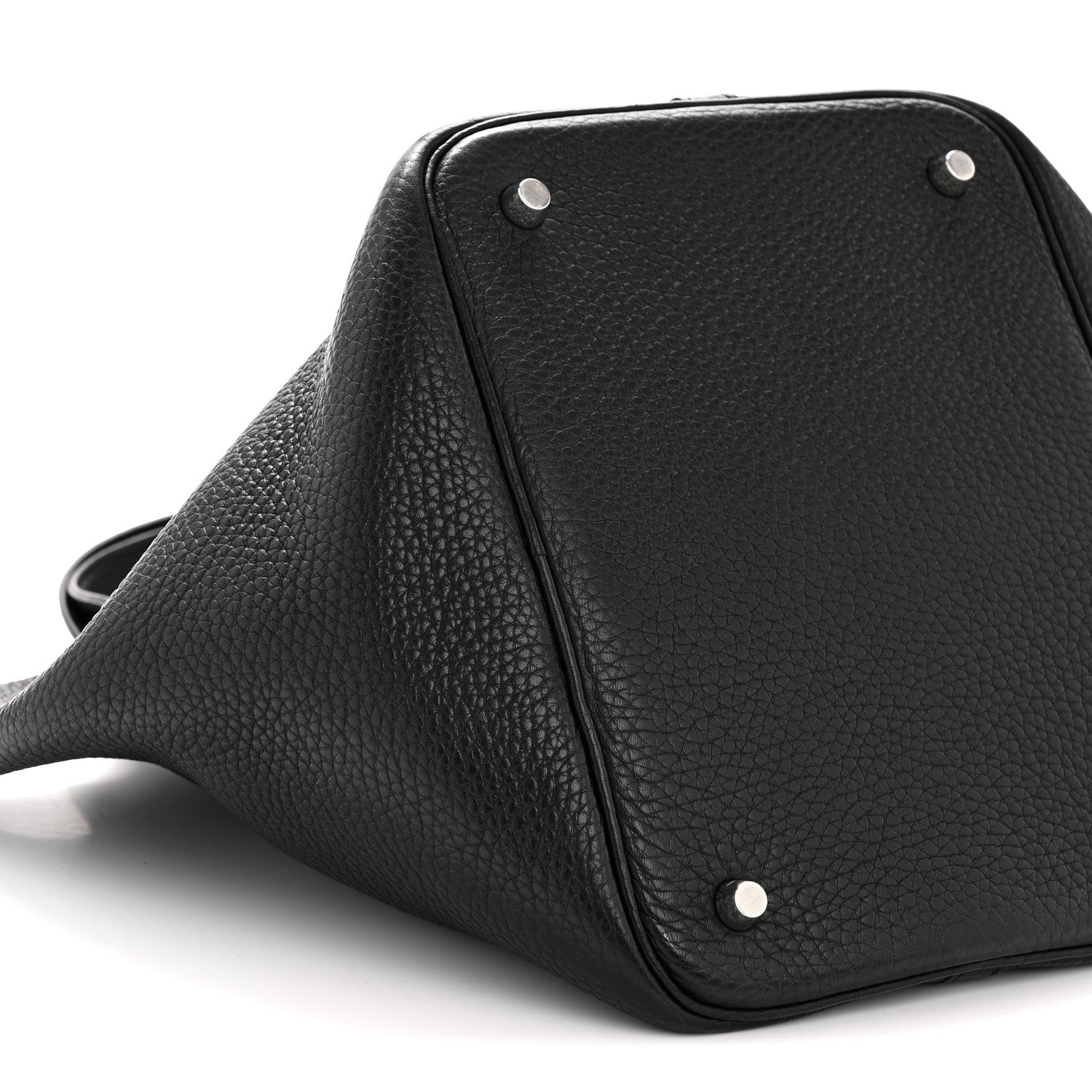 Hermes Taurillon Clemence Picotin Lock 22 MM Black 9 of 15
