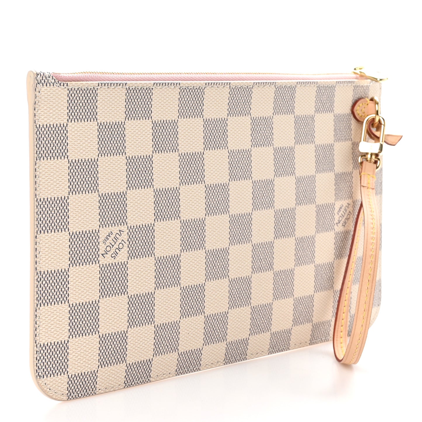 Damier Azur Neverfull MM GM Pochette Rose Ballerine