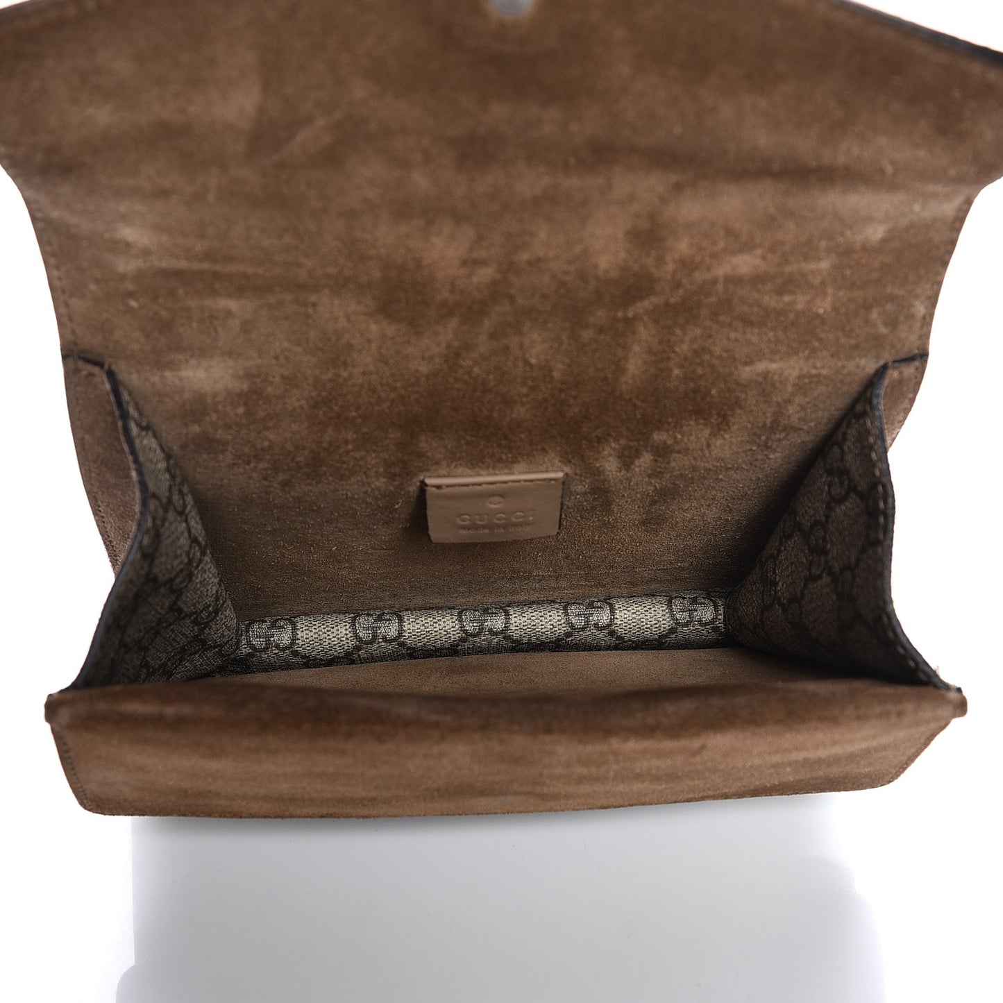 GG Supreme Monogram Mini Dionysus Shoulder Bag Taupe