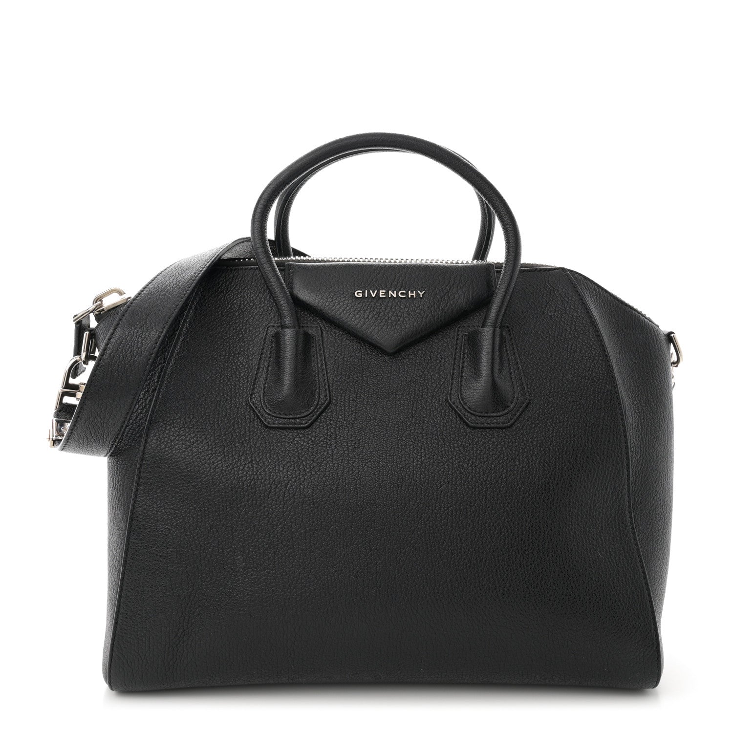 Givenchy Sugar Goatskin Medium Antigona Black 1 of 15