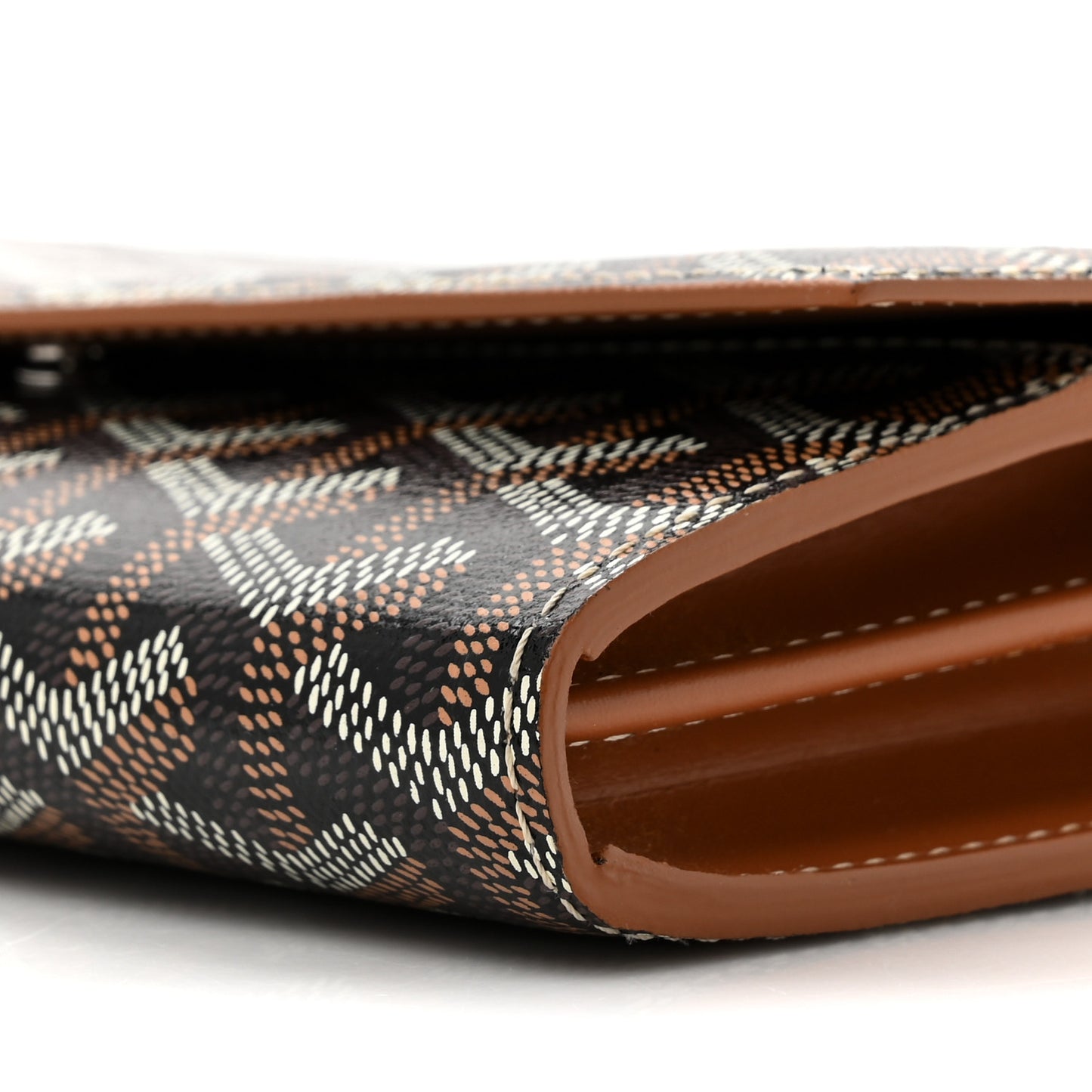 Goyardine Varenne Continental Wallet Black Gold