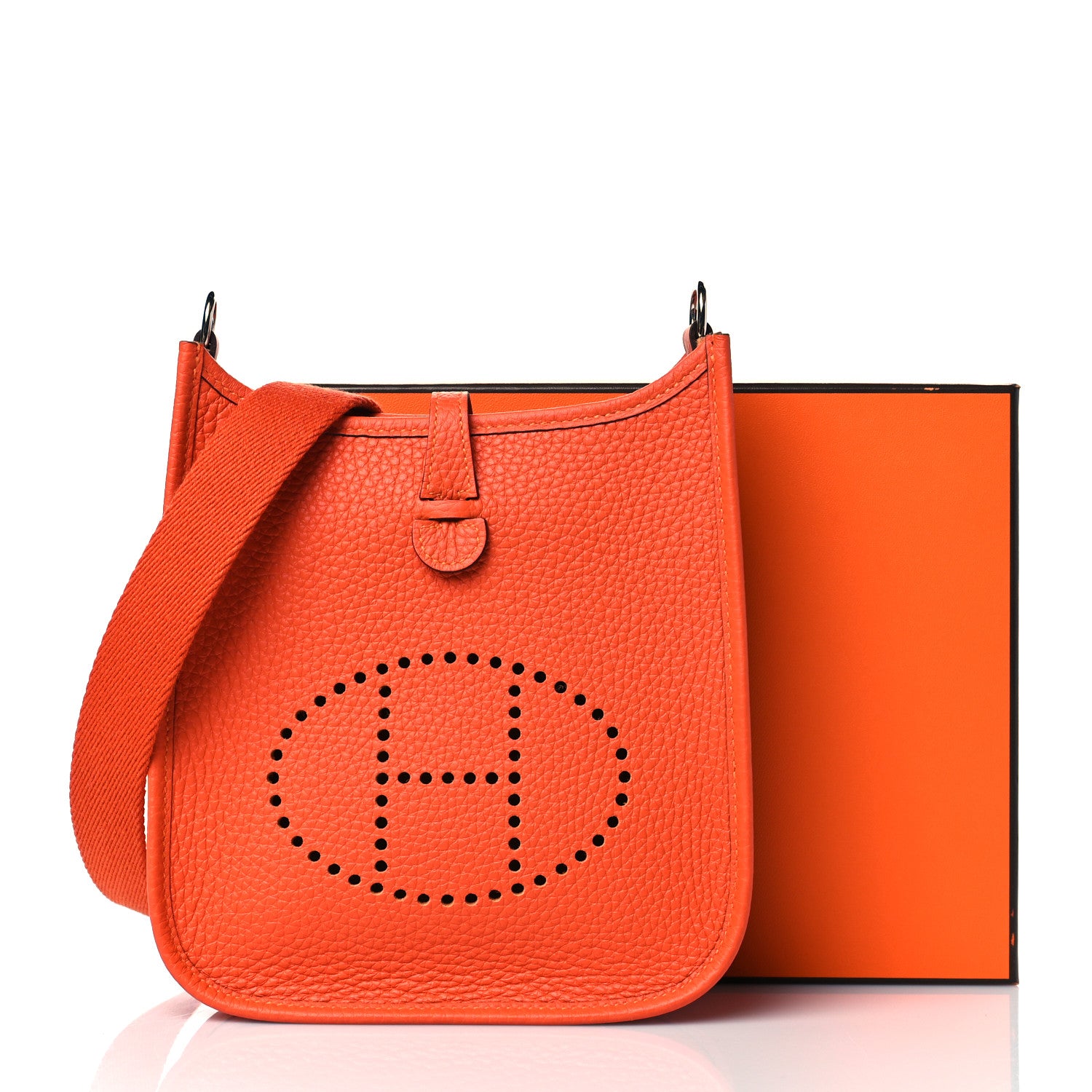 Hermes Taurillon Clemence Evelyne TPM Feu 10 of 10