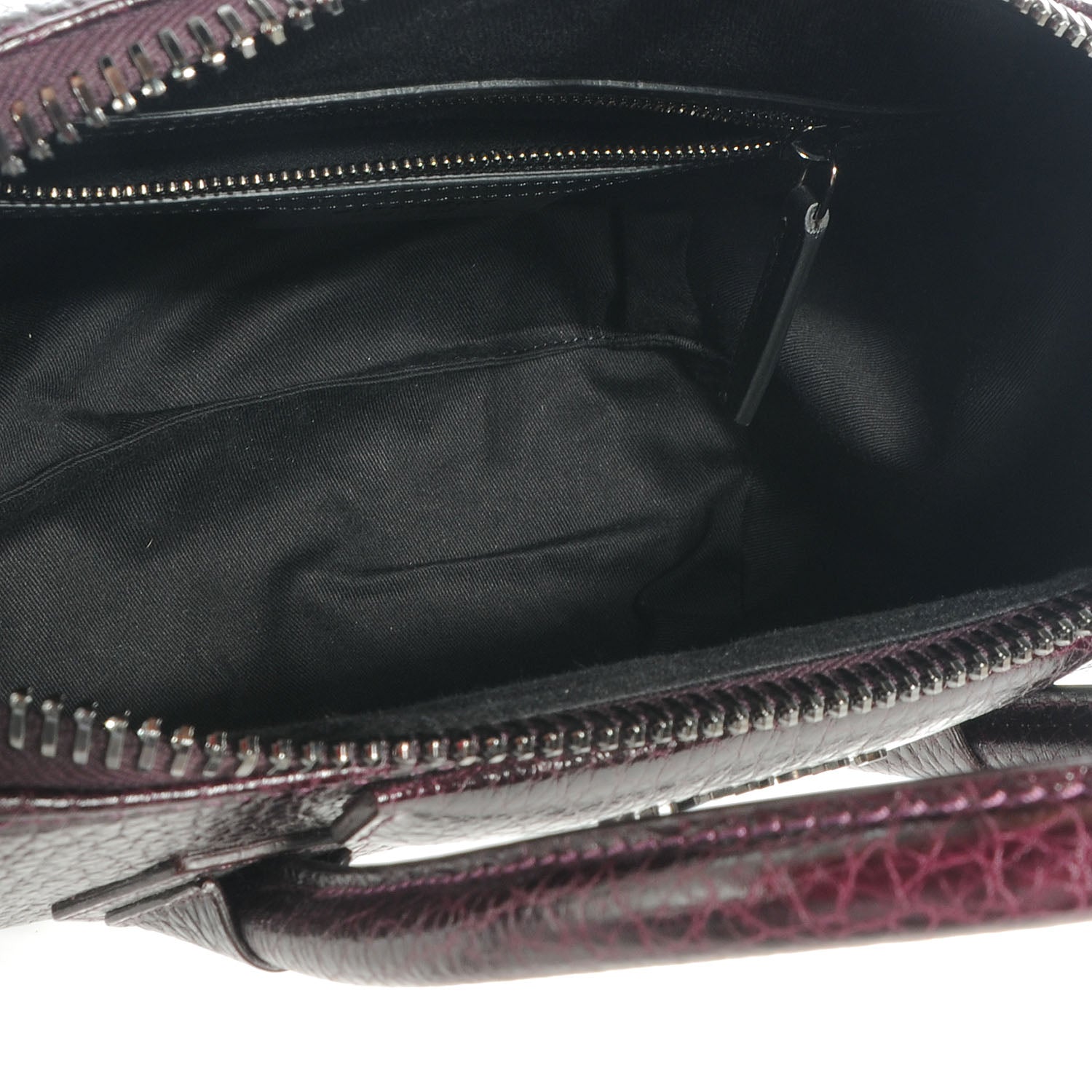 Givenchy Grained Goatskin Small Antigona Dark Purple 9 of 11