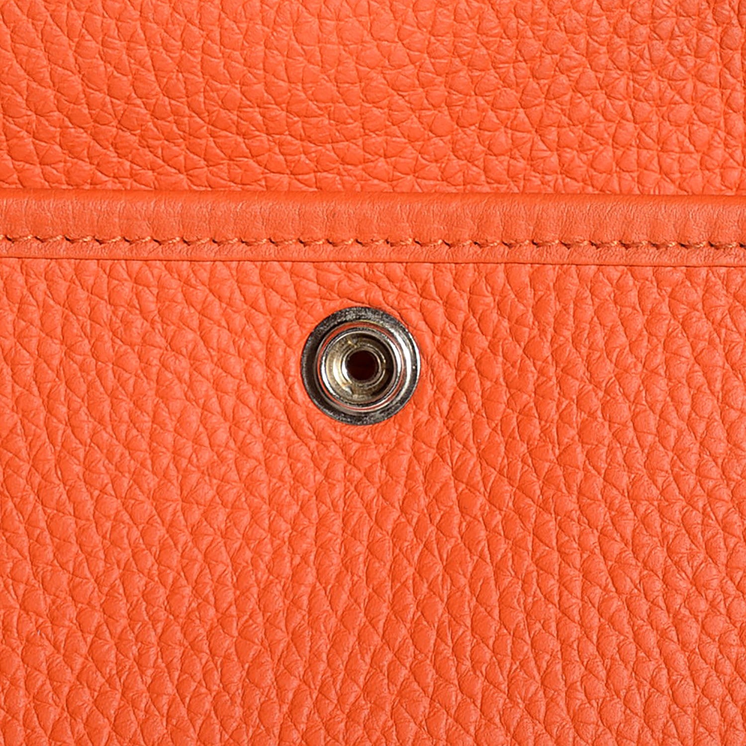 Hermes Taurillon Clemence Evelyne III PM Feu 10 of 16