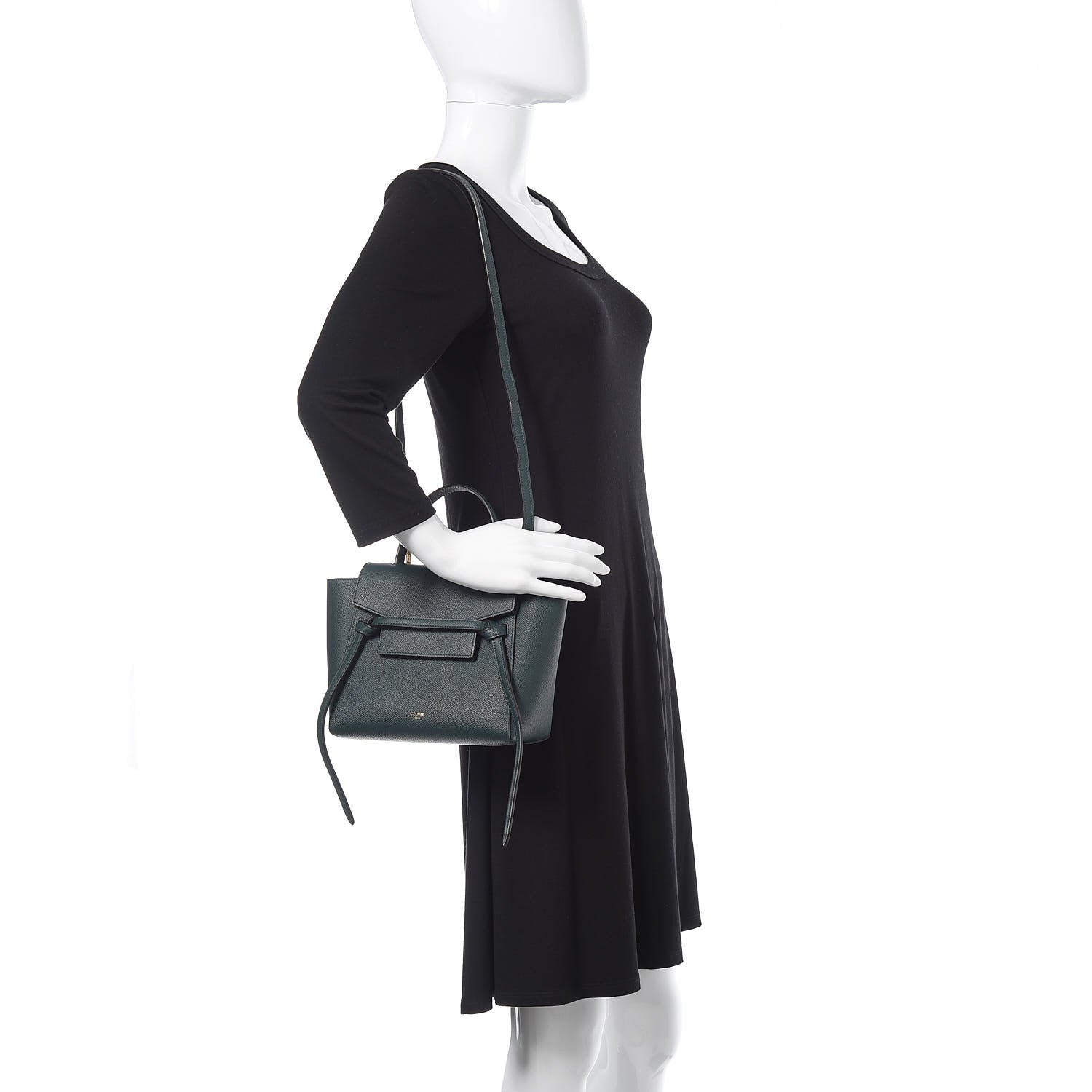 Celine Grained Calfskin Nano Belt Bag Amazone 2 of 15