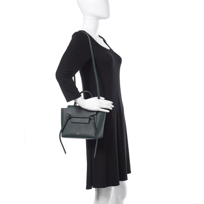 Celine Grained Calfskin Nano Belt Bag Amazone 2 of 15