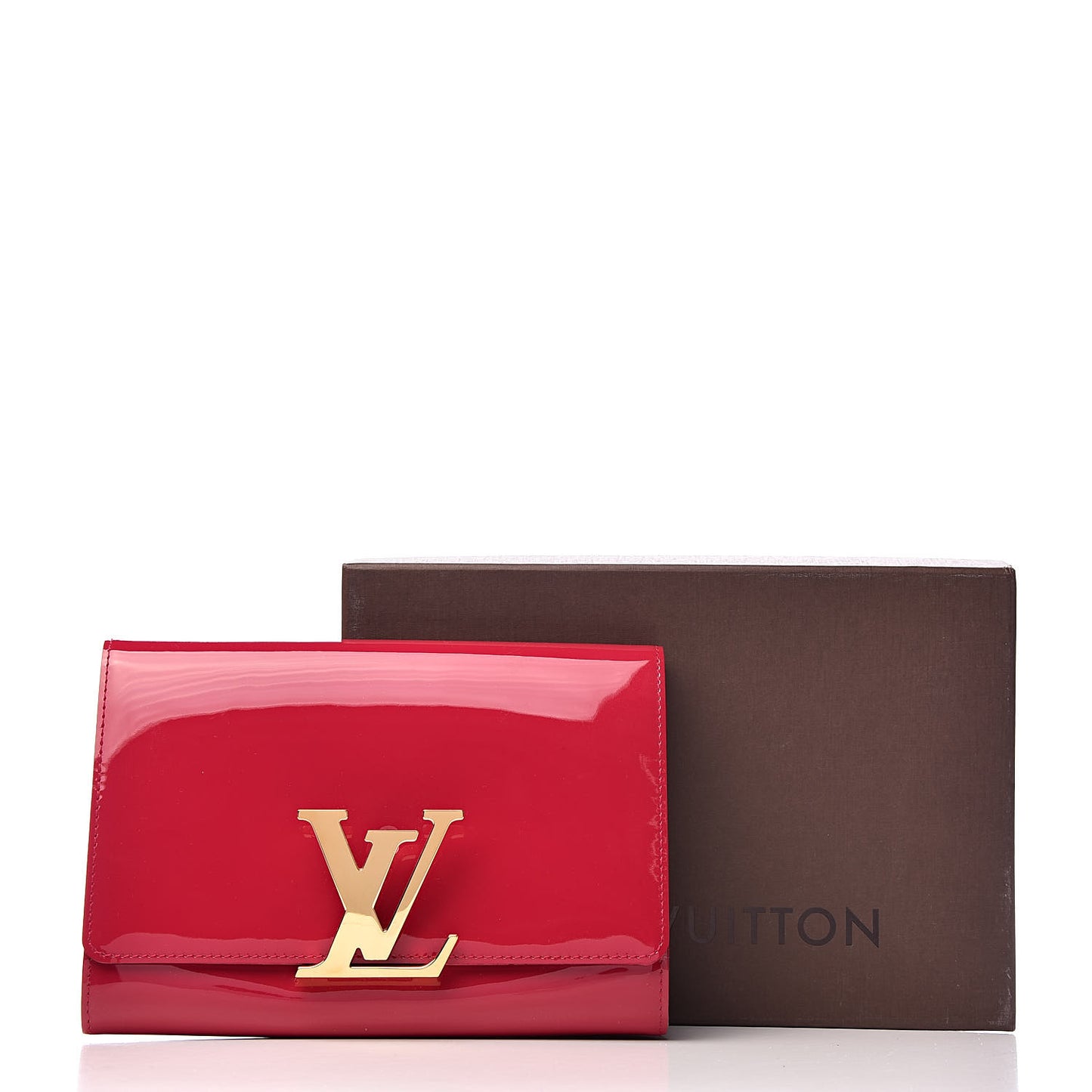 Patent Neo Sobe Louise Evening Clutch Rose Indien