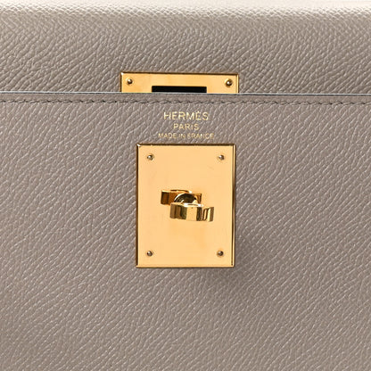 Hermes Epsom Kelly Sellier 28 Gris Asphalte 6 of 10