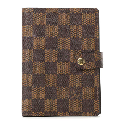 Louis Vuitton Damier Ebene Small Ring Agenda Cover 1 of 6