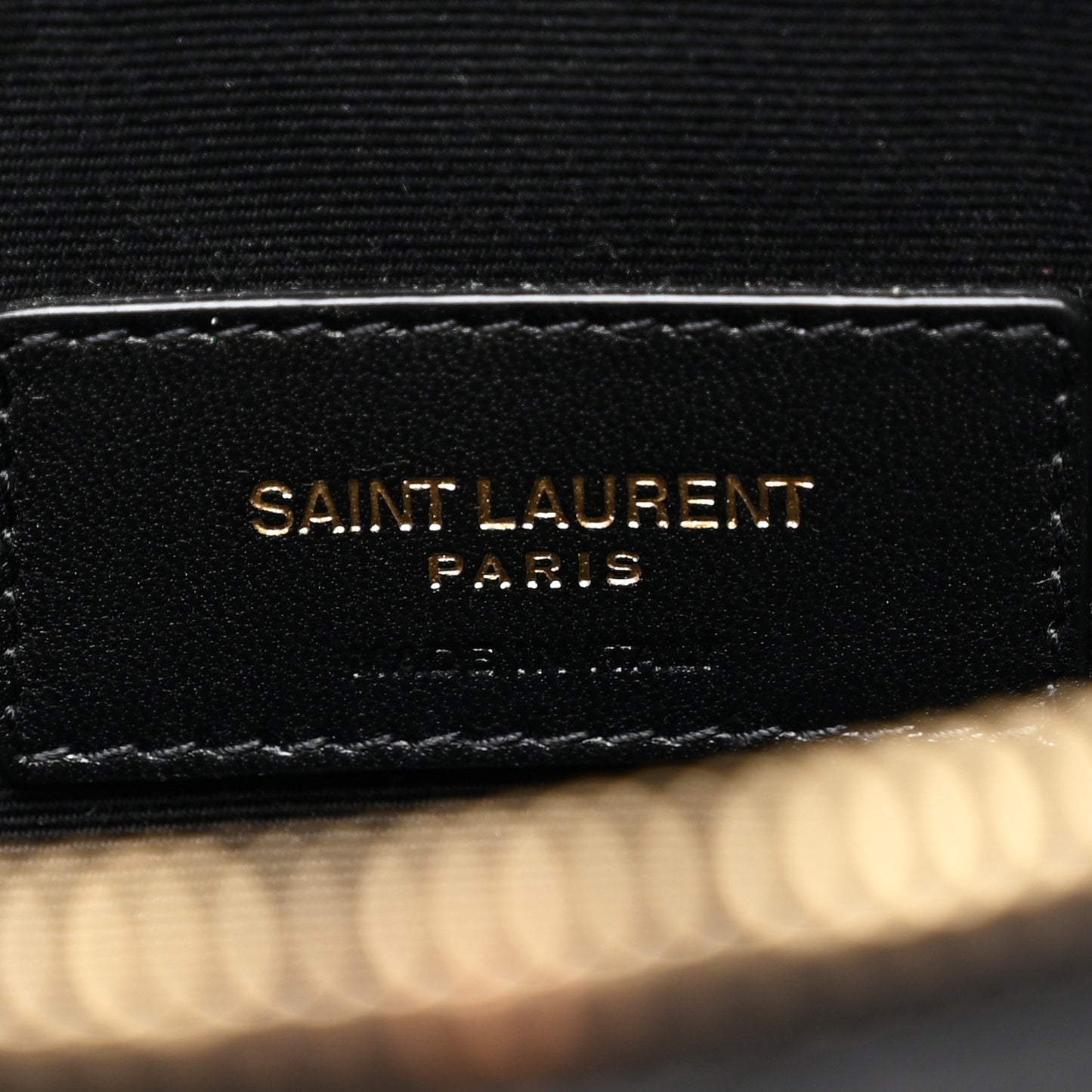 Calfskin Matelasse Monogram Cassandre Tablet Pouch Black