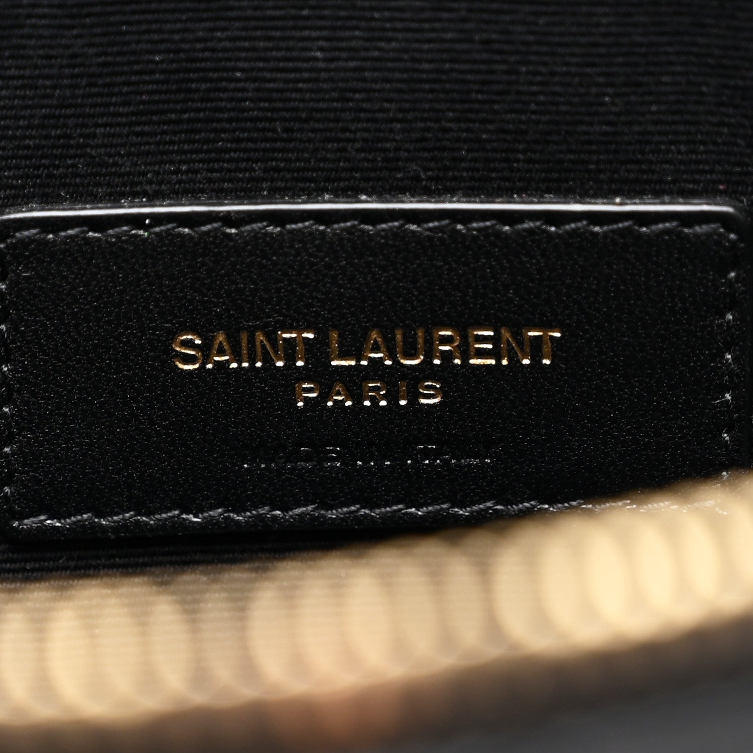 Saint Laurent Calfskin Matelasse Monogram Cassandre Tablet Pouch Black 6 of 7