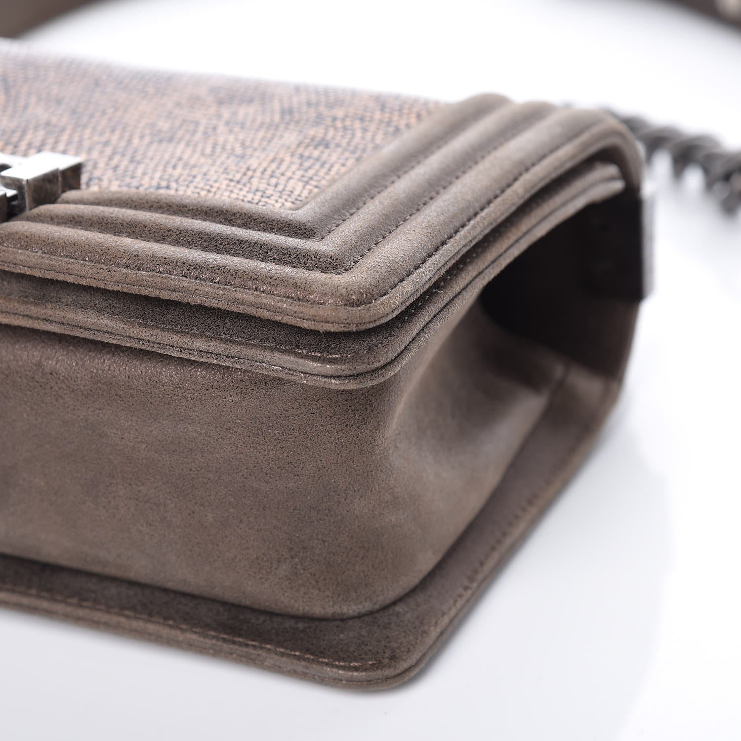 Chanel Metallic Lizard Iridescent Calfskin Small Boy Flap Bronze 13 of 15