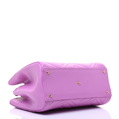 Gucci Calfskin Matelasse Small GG Marmont Tote Candy Mousse 4 of 15
