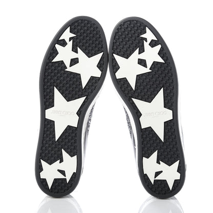 Jimmy Choo Glitter Miami Sneakers 36 Grey 5 of 10