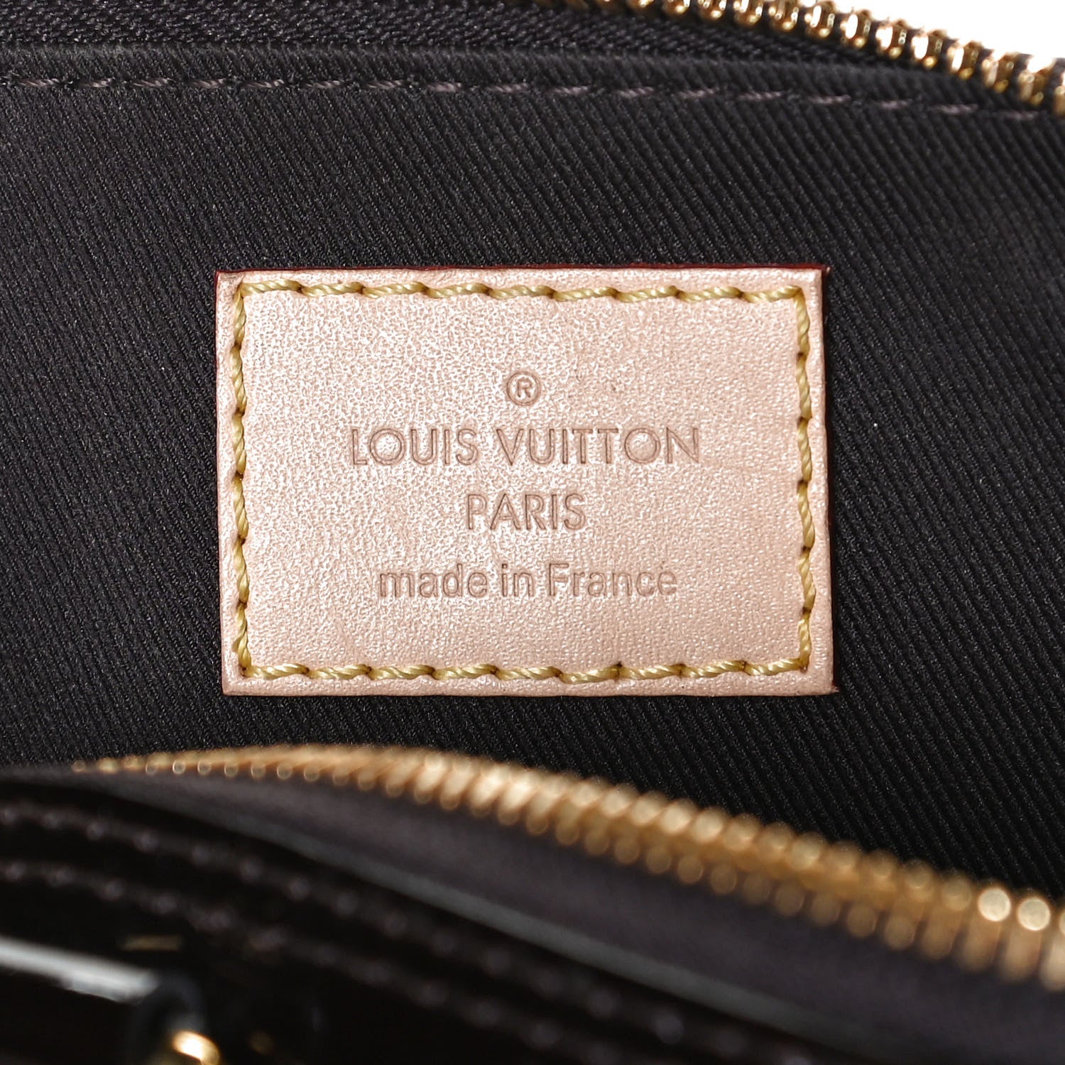 Louis Vuitton Vernis Alma BB Amarante 8 of 10