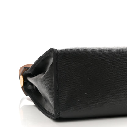 Hermes Toile H Berline Vache Hunter Herbag Zip PM 31 Black Ebene 10 of 11