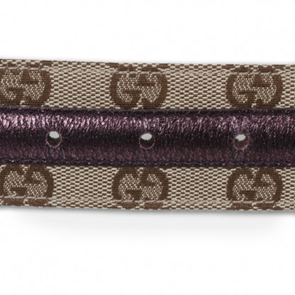 Gucci Monogram Bamboo Ring Belt 80 32 5 of 6