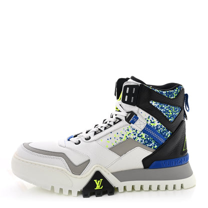 Louis Vuitton Calfskin LV Hiking Ankle Boots 7 White 1 of 11