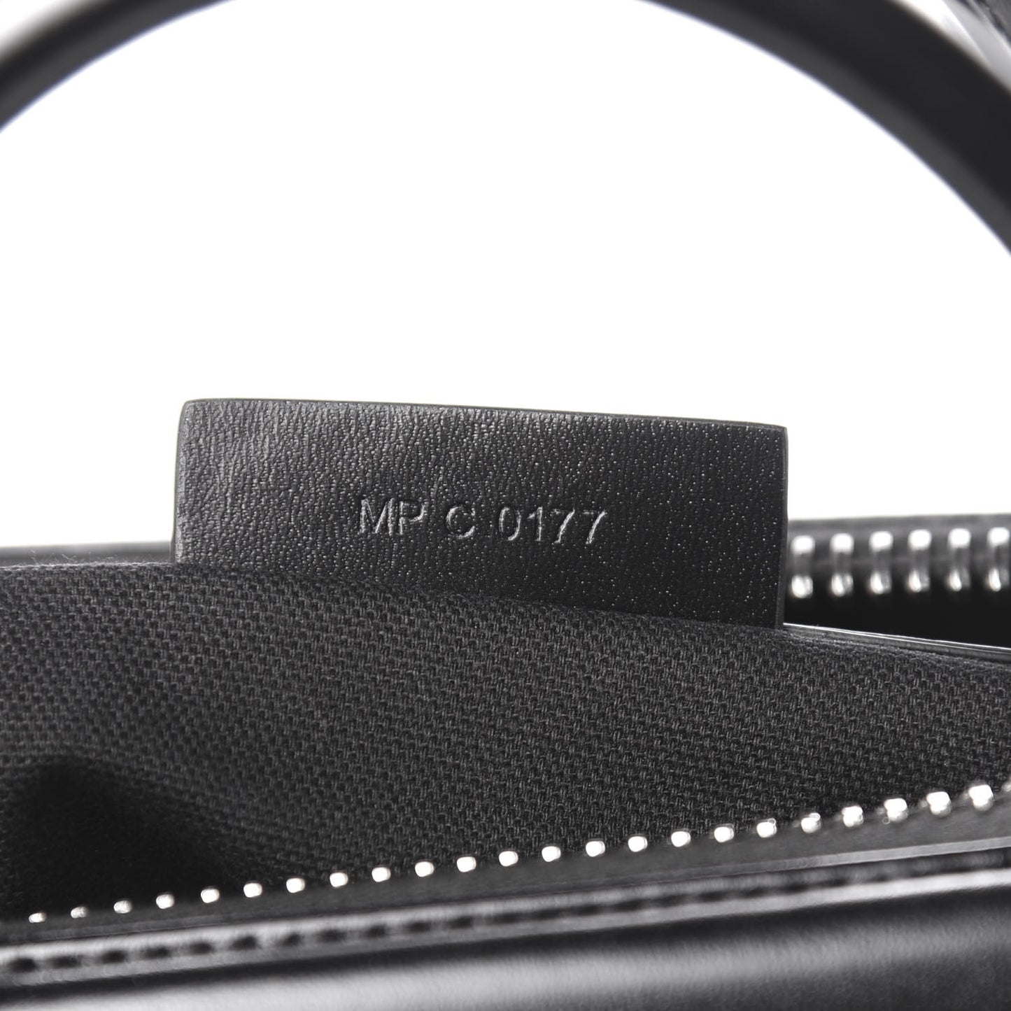Shiny Lord Calfskin Medium Antigona Black