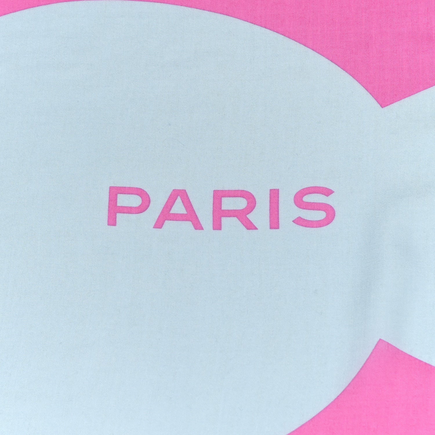 Chanel Silk CC Square Scarf Grey Pink 4 of 6