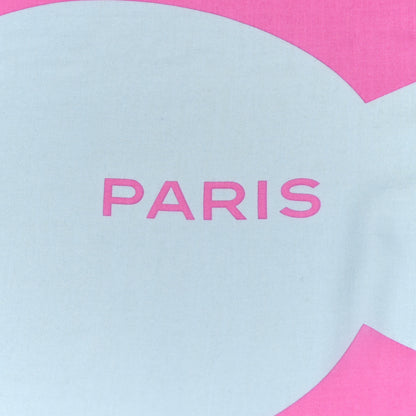 Chanel Silk CC Square Scarf Grey Pink 4 of 6