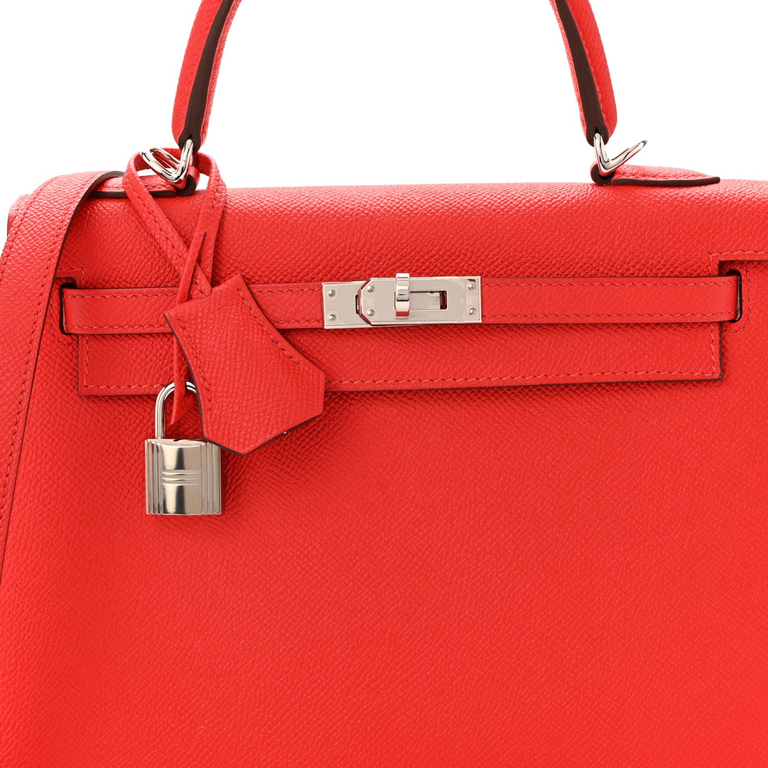 Hermes Epsom Kelly Sellier 25 Rouge Casaque 8 of 10
