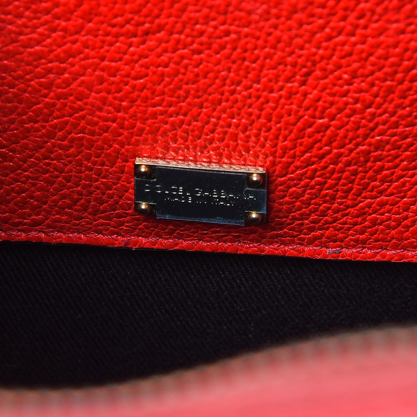 Calfskin Rosaria Backpack Red