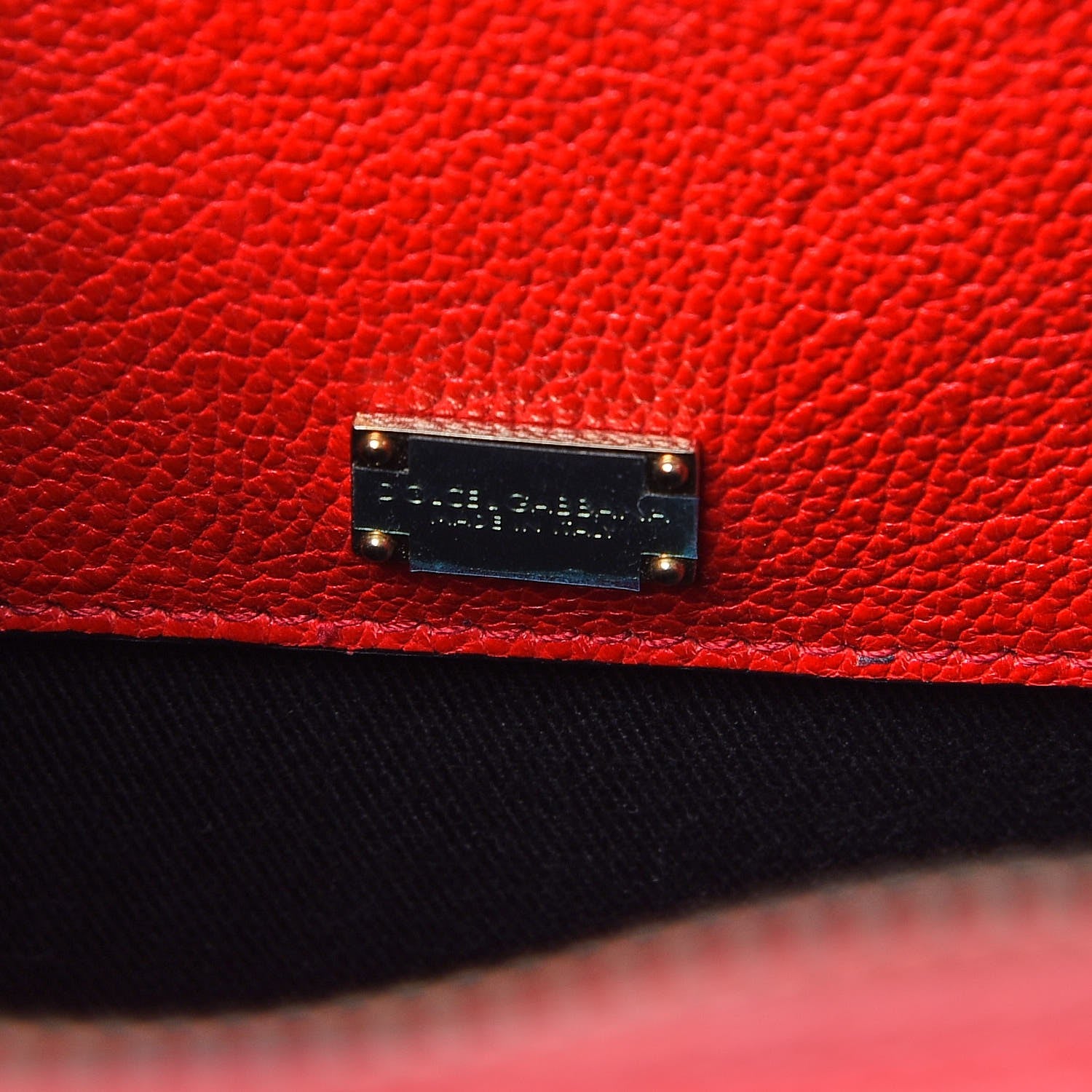 Dolce & Gabbana Calfskin Rosaria Backpack Red 6 of 8