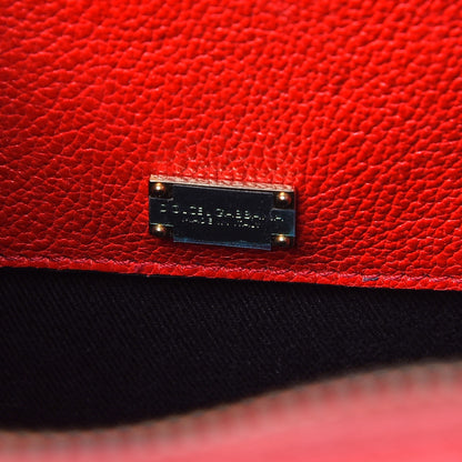 Dolce & Gabbana Calfskin Rosaria Backpack Red 6 of 8