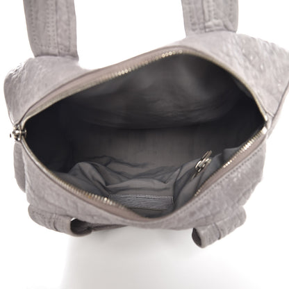 Alexander Wang Pebbled Lambskin Rocco Duffel Grey 5 of 14