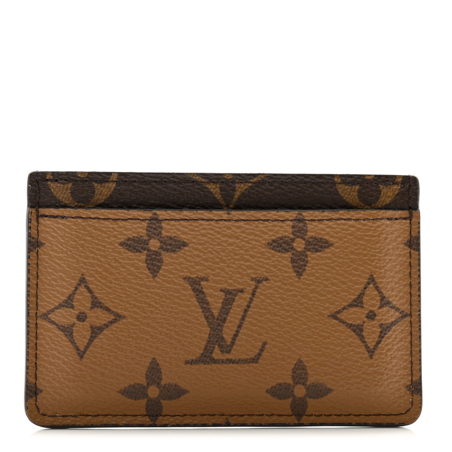 Reverse Monogram Card Holder