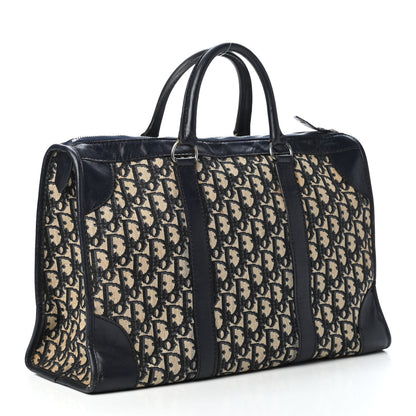Christian Dior Monogram Duffle Navy Blue 2 of 6