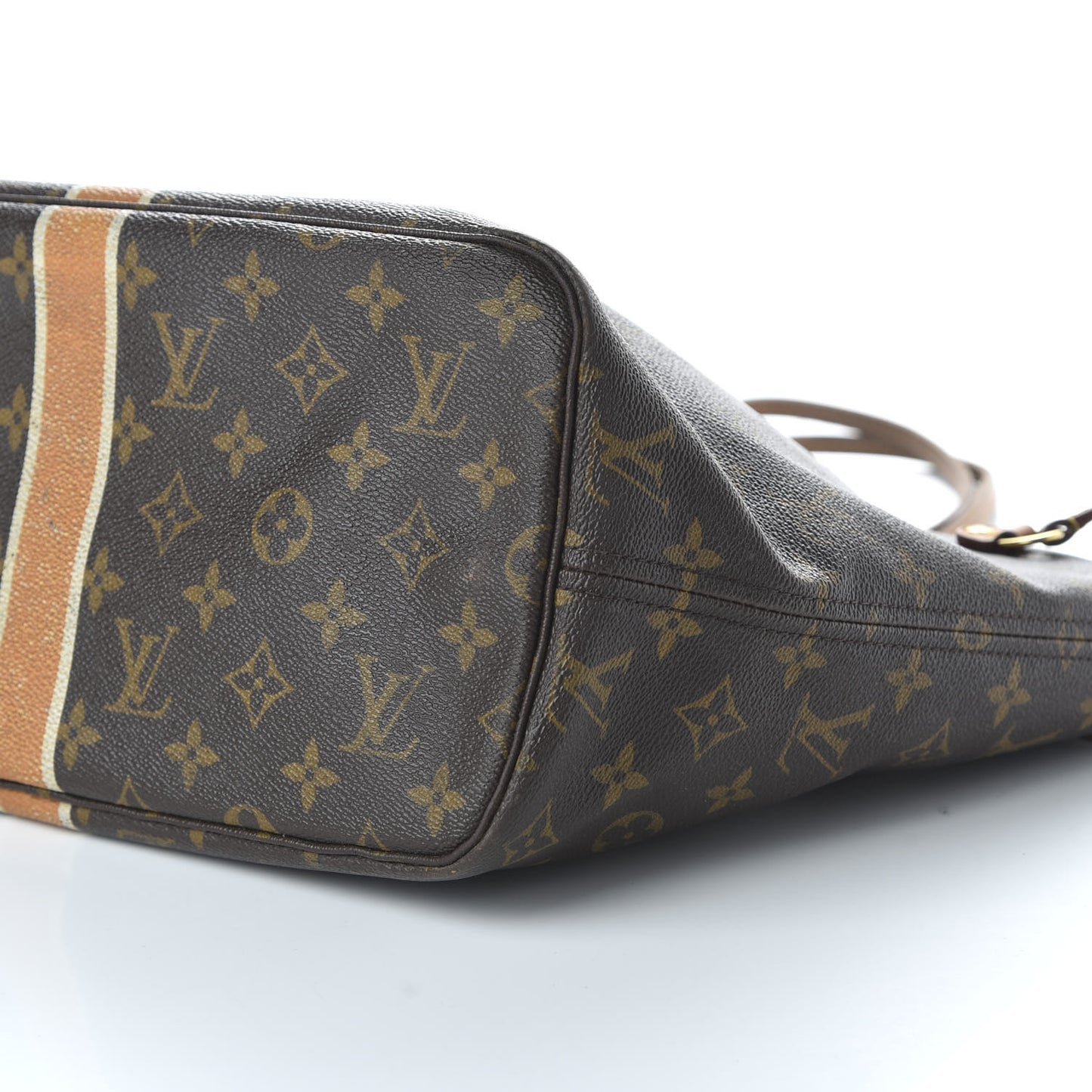 Monogram My LV Heritage Neverfull MM Orange and Ivory