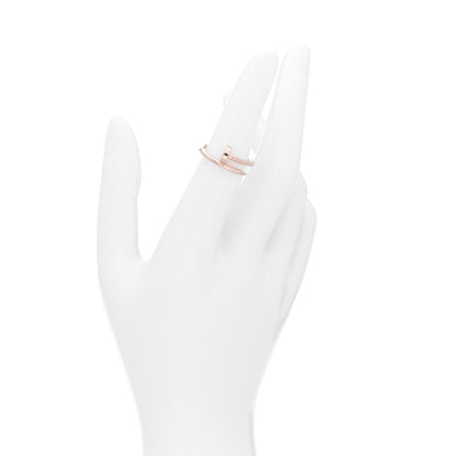 Cartier 18K Pink Gold Small Juste Un Clou Ring 50 5.25 2 of 6