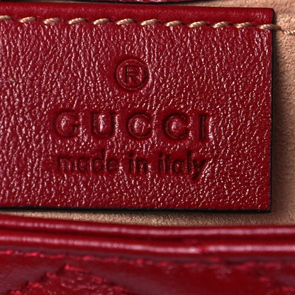 Gucci Azalea Calfskin Matelasse GG Marmont Multi Belt Bag 65 24 Romantic Cerise 9 of 25
