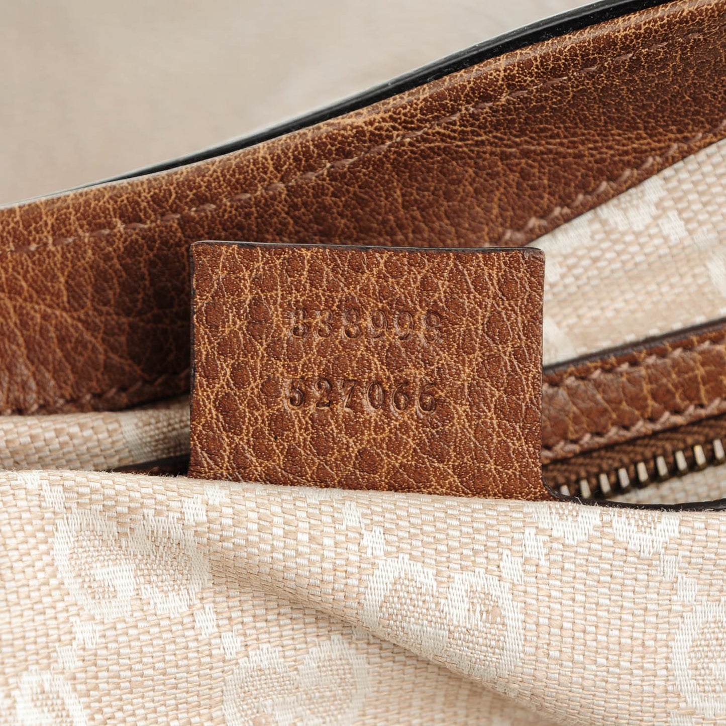 Calfskin Small Harness Shoulder Bag Maple