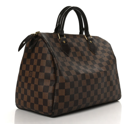 Louis Vuitton Damier Ebene Speedy 30 3 of 11