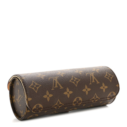 Louis Vuitton Monogram 3 Watch Travel Case 3 of 7