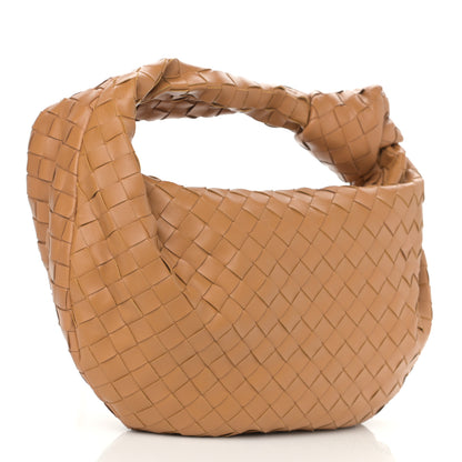 Bottega Veneta Nappa Intrecciato Teen Jodie Hobo Caramel 3 of 10