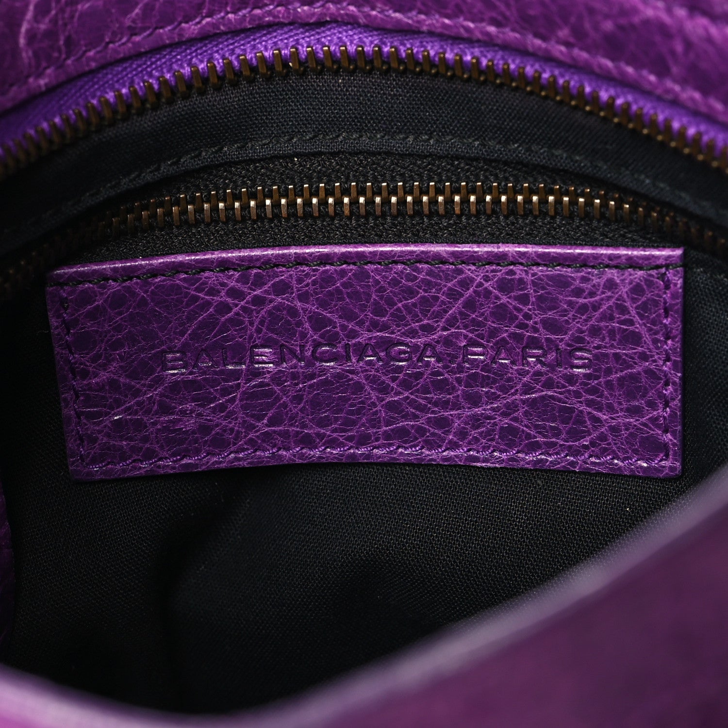 Balenciaga Agneau Classic Hardware Mini City Ultraviolet 7 of 11