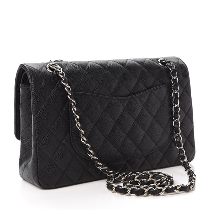 Chanel Caviar Quilted Medium Double Flap Black 3 of 10